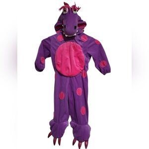 Purple and Pink Teagan The Dragon Kids Costume 18 Mo- 2T